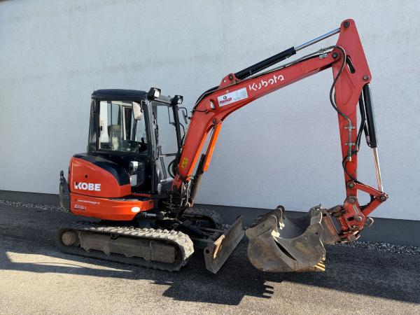 Minibagger Kubota 3,6t - Mietgebühr